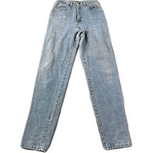 Vtg Harley Davidson High Waisted Jeans Womens 8 Blue Light Wash Denim USA 90s